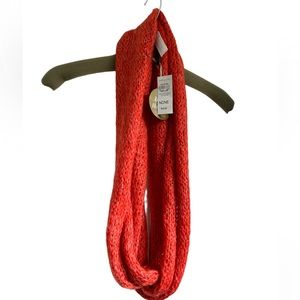 Ann Taylor infinity scarf color orange